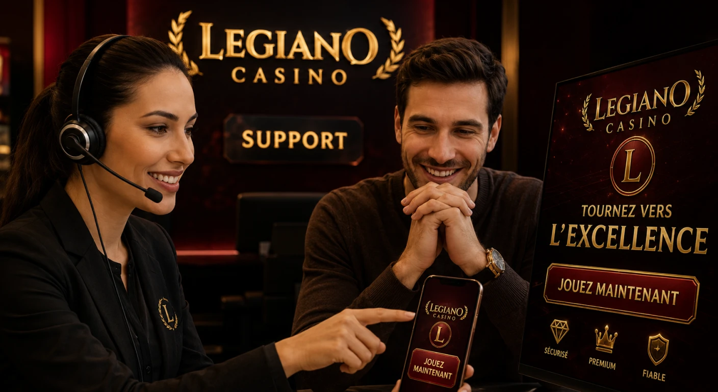 Legiano Casino langue devise française